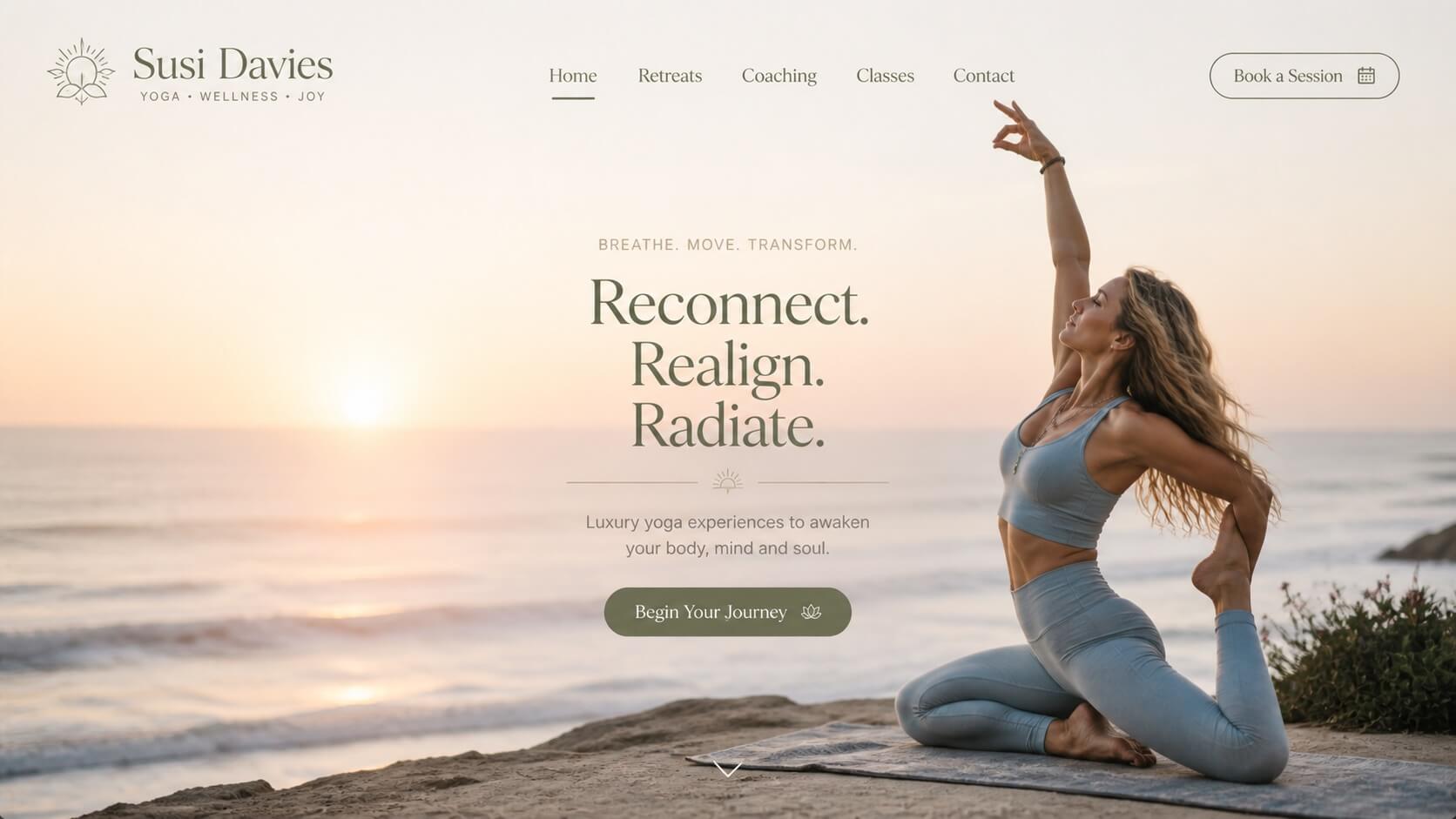 Susi Davies - Yoga and Wellness Coaching Switzerland